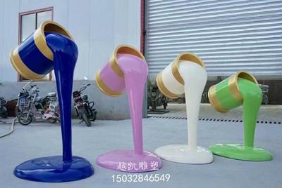 立式油漆桶雕塑厂家 立式油漆桶雕塑产品 立式油漆桶雕塑生产商